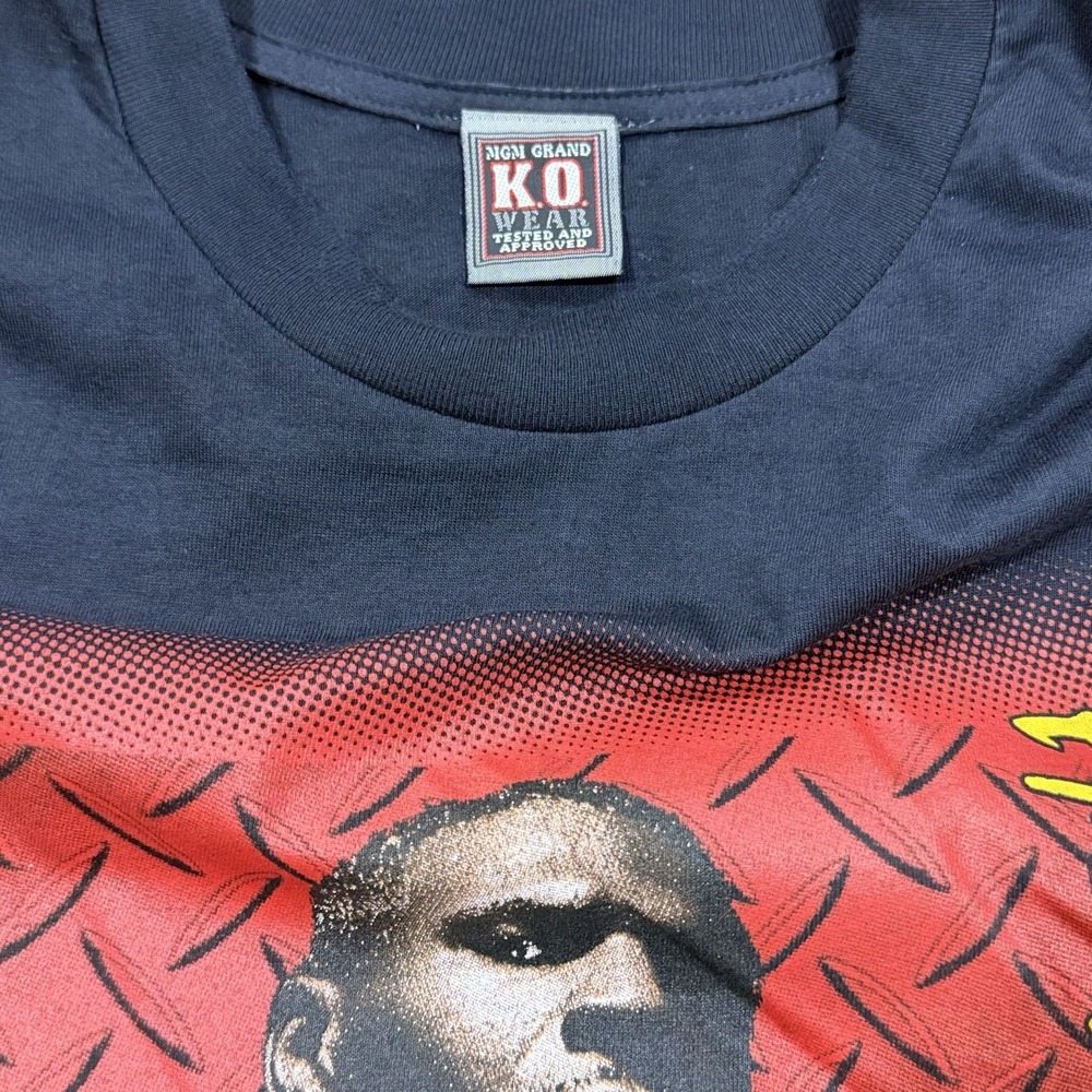 Vintage 1995 Mike Tyson vs McNeeley T-Shirt XL MGM Grand KO Wear Boxing NWOT - Picture 8 of 10